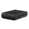 5 port Dual Charge USB-A/USB-C 150W oplaadhub - zwart